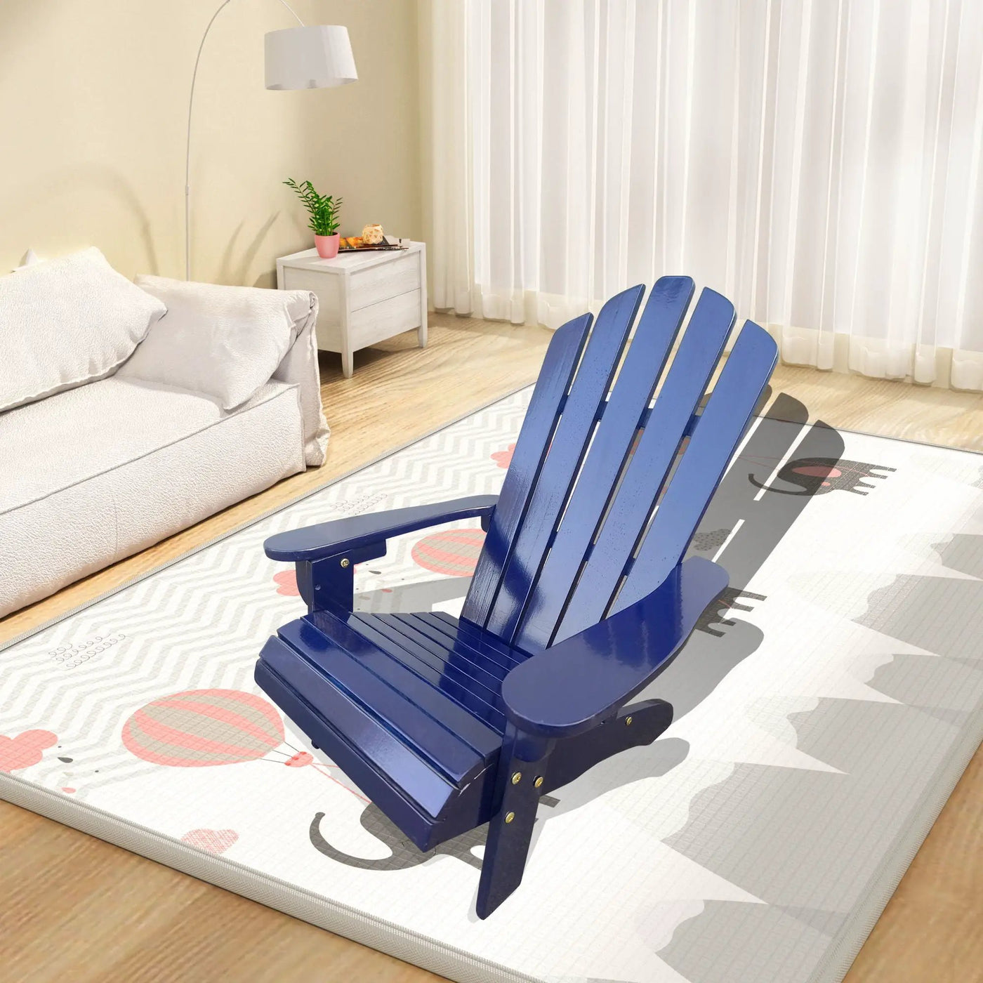 Outdoor Or Indoor Children Adirondack Chair by HouseOfZazla
