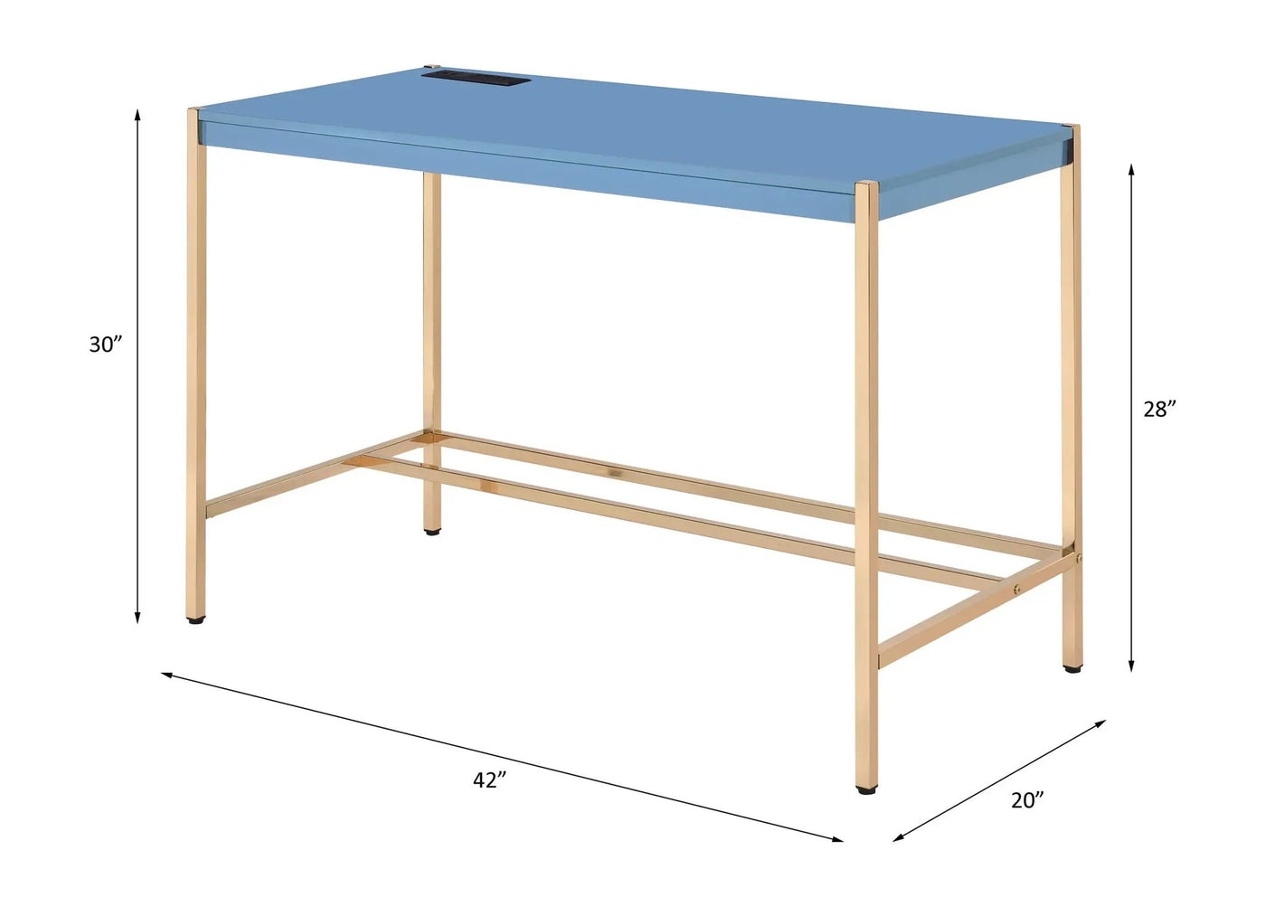 Midriaks Writing Desk With USB by HouseOfZazla