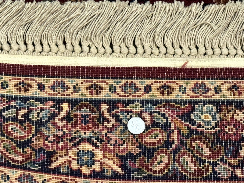 4x6 Karastan Rug Red Sarouk #785, Wool Pile Original 700 Series, Vintage Discontinued by Jewel Rugs