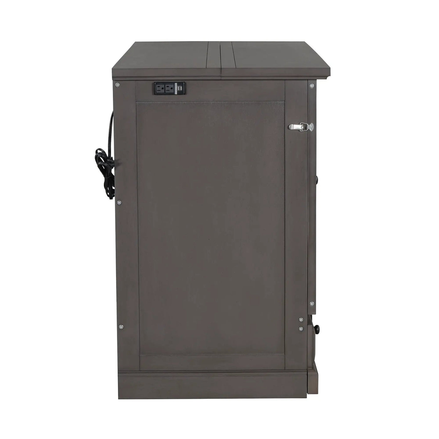 Murphy Bed Chest Cube Cabinet With Charging Station And Large Storage Drawer by HouseOfZazla