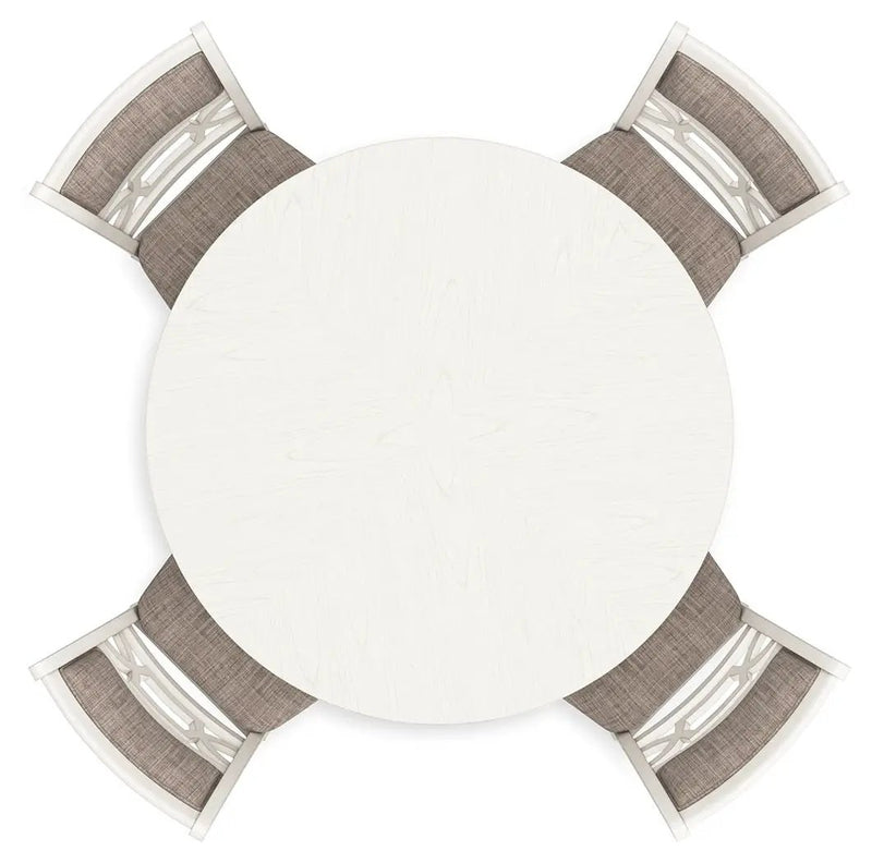 Erinberg - Dining Room Counter Table Set (Set of 5) - Antique White by Unique Piece Furniture