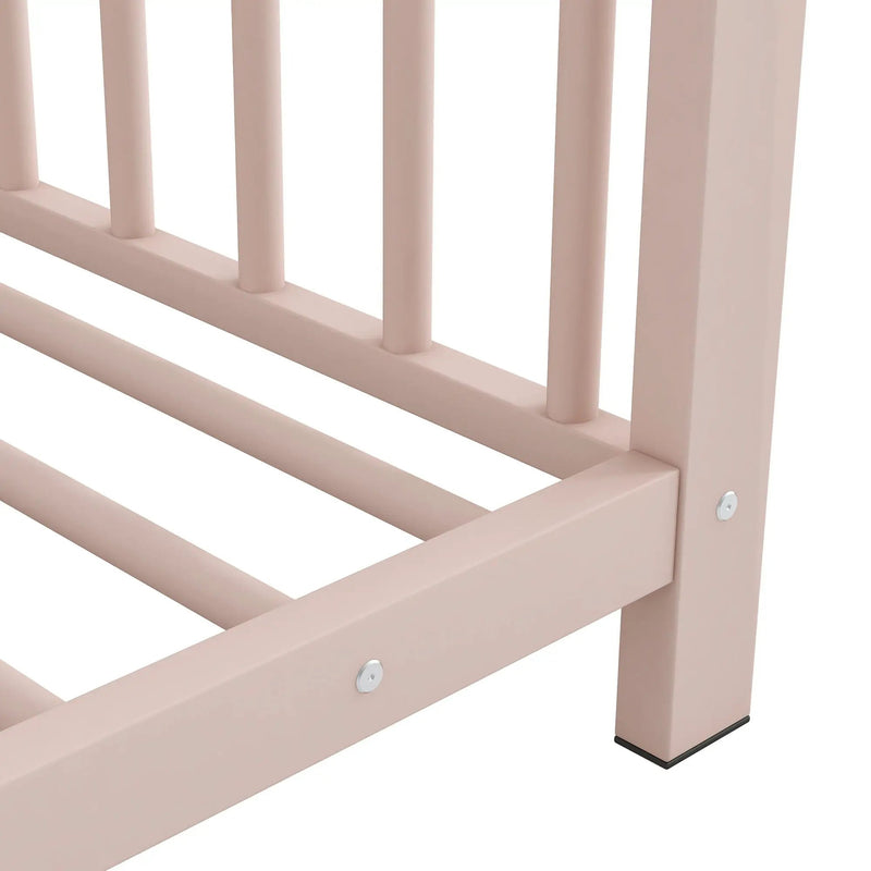 Metal House Platform Bed With Modern Design And Durable Frame by Unique Piece Furniture