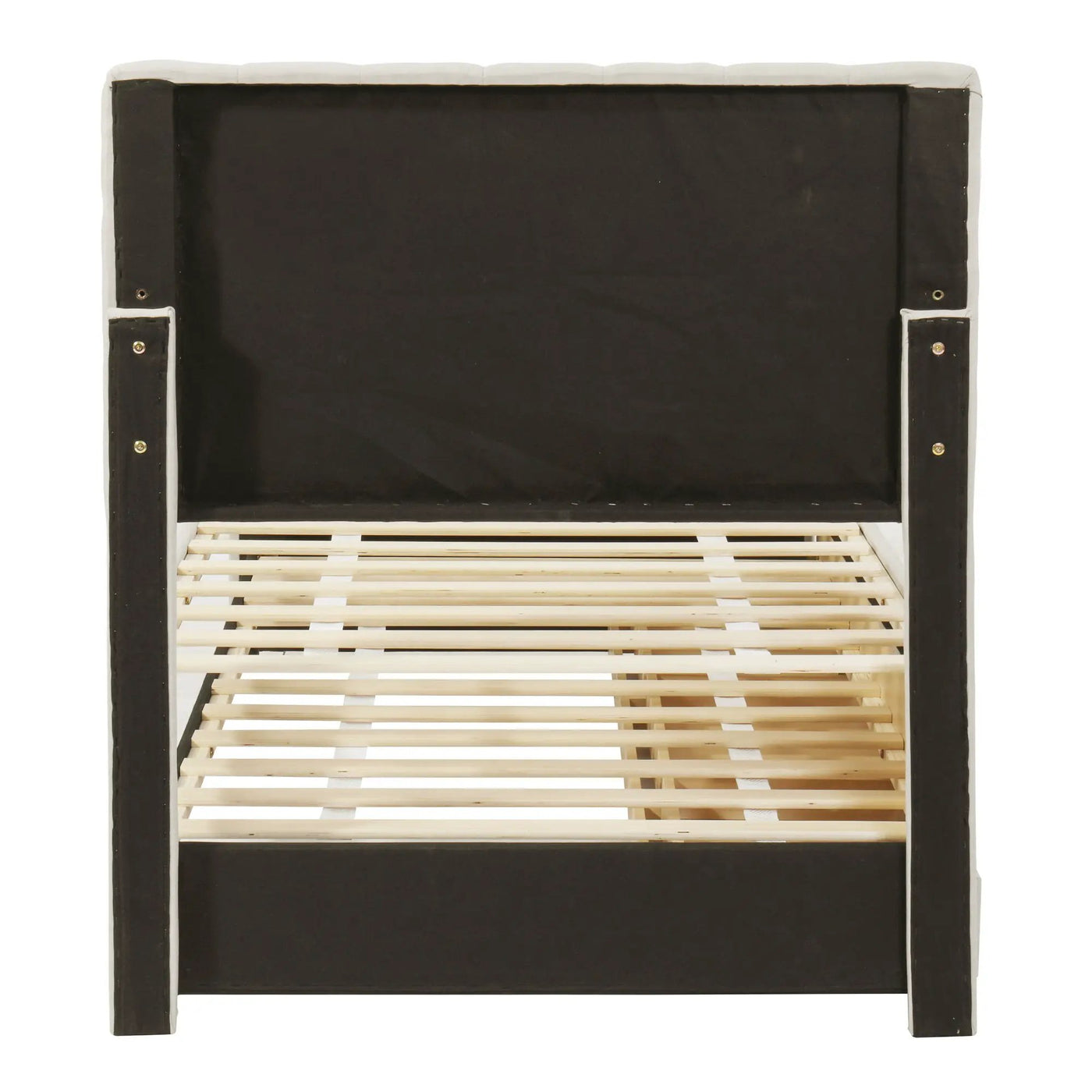Upholstered Design Platform Bed With Trundle by Unique Piece Furniture