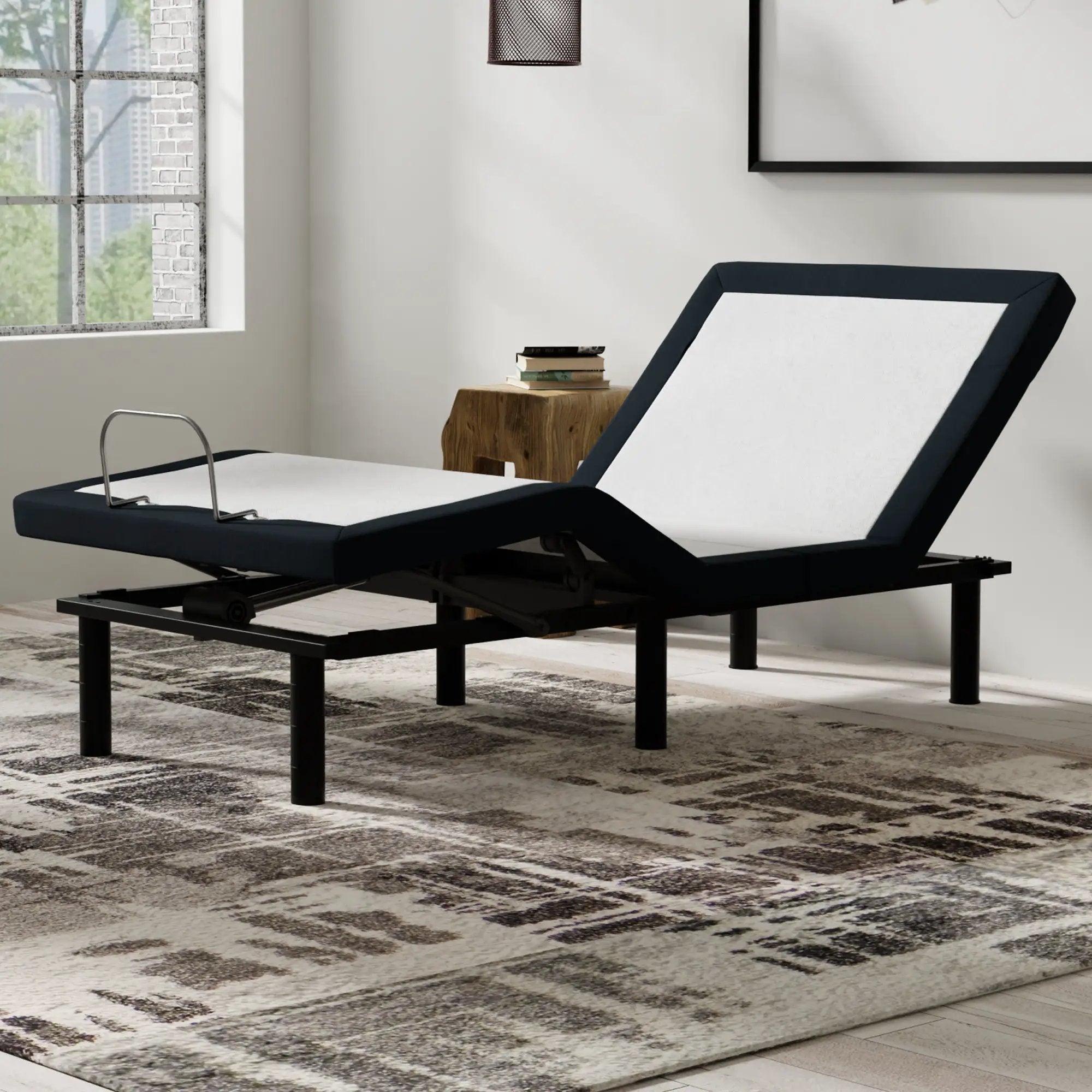 Model T2 Adjustable Base Twin Long by HouseOfZazla