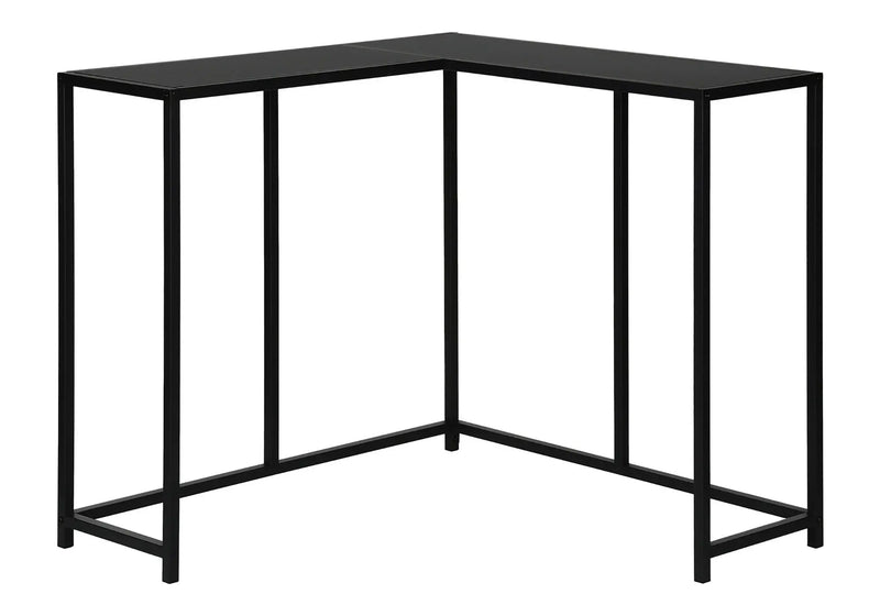 Corner Accent Console Table For Entryway, Contemporary & Modern - Black by HouseOfZazla
