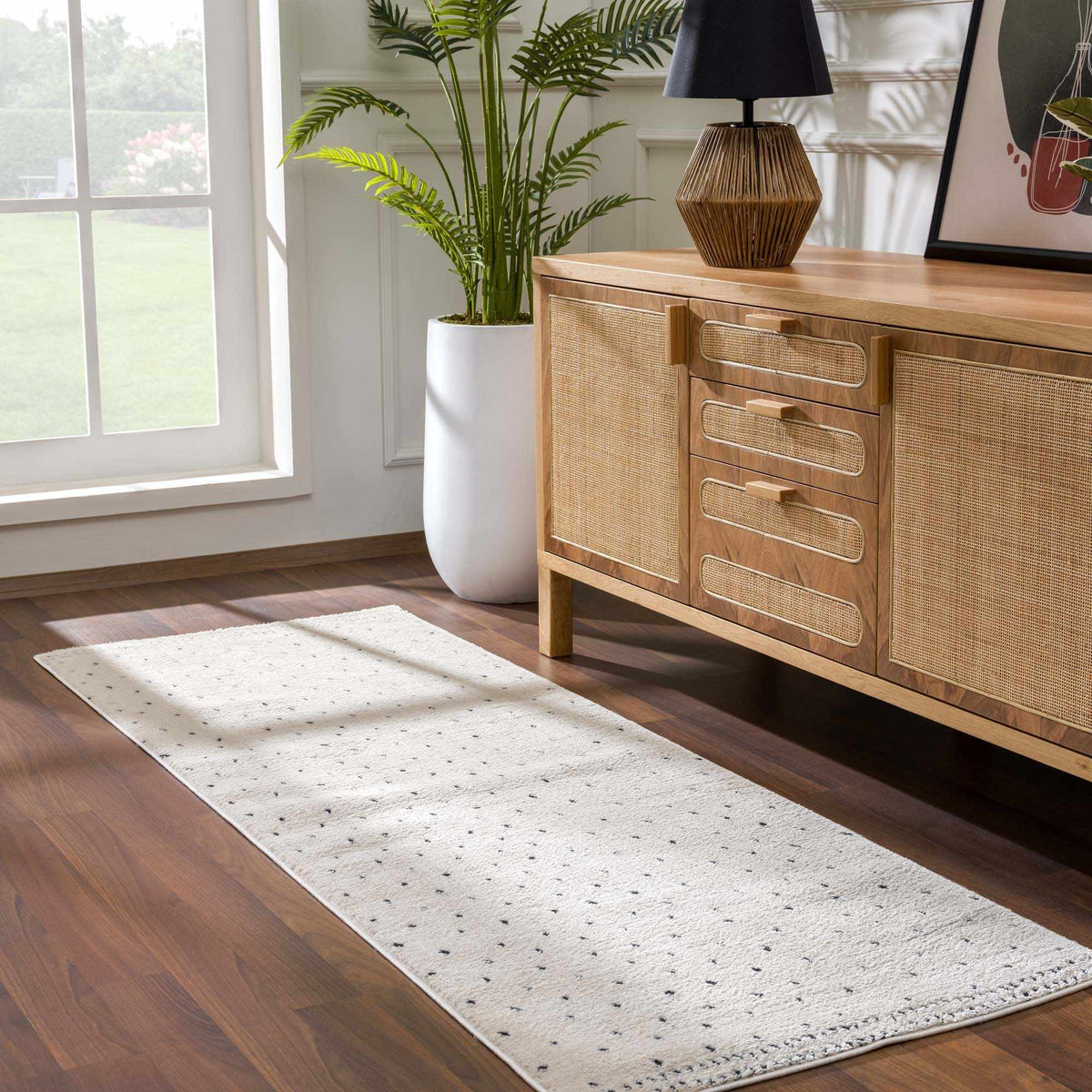 Julie Area Rug, installed in a room 2