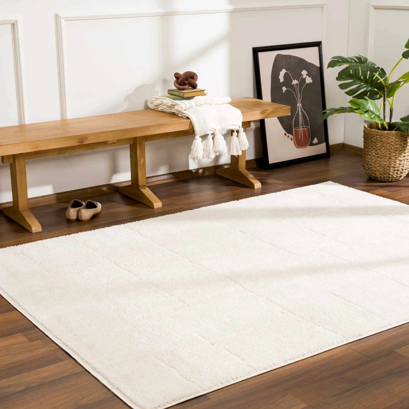 Koume Ivory Area Rug by Boutique Rugs