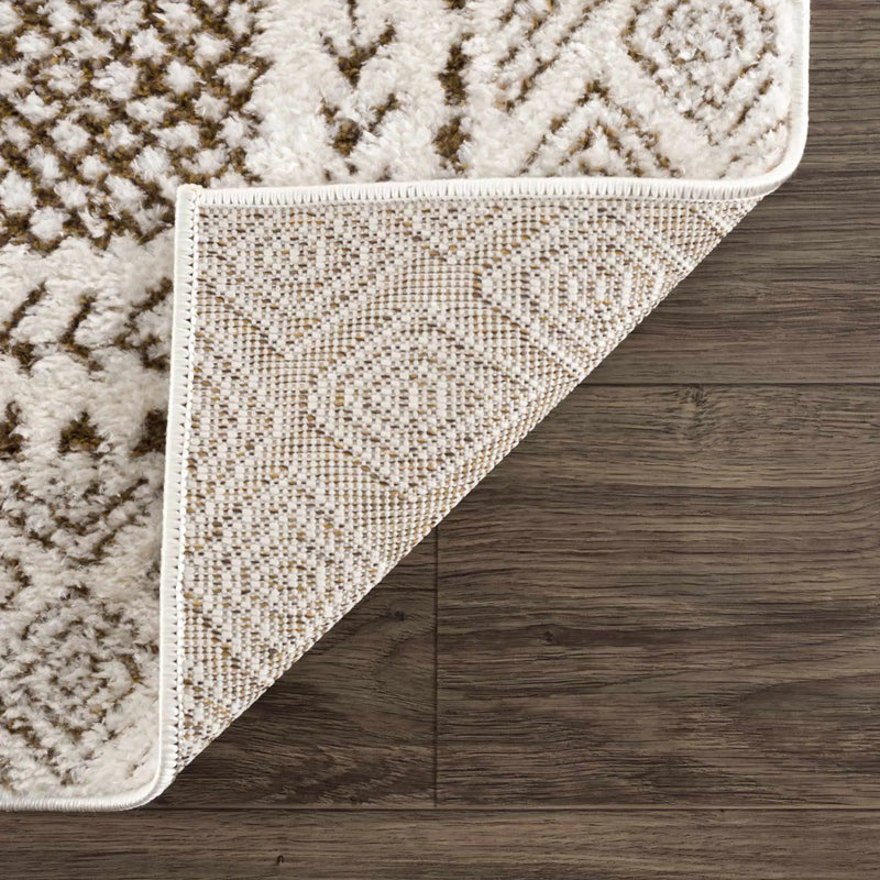 Julio Scandi Boho Area Rug - Brown by Boutique Rugs