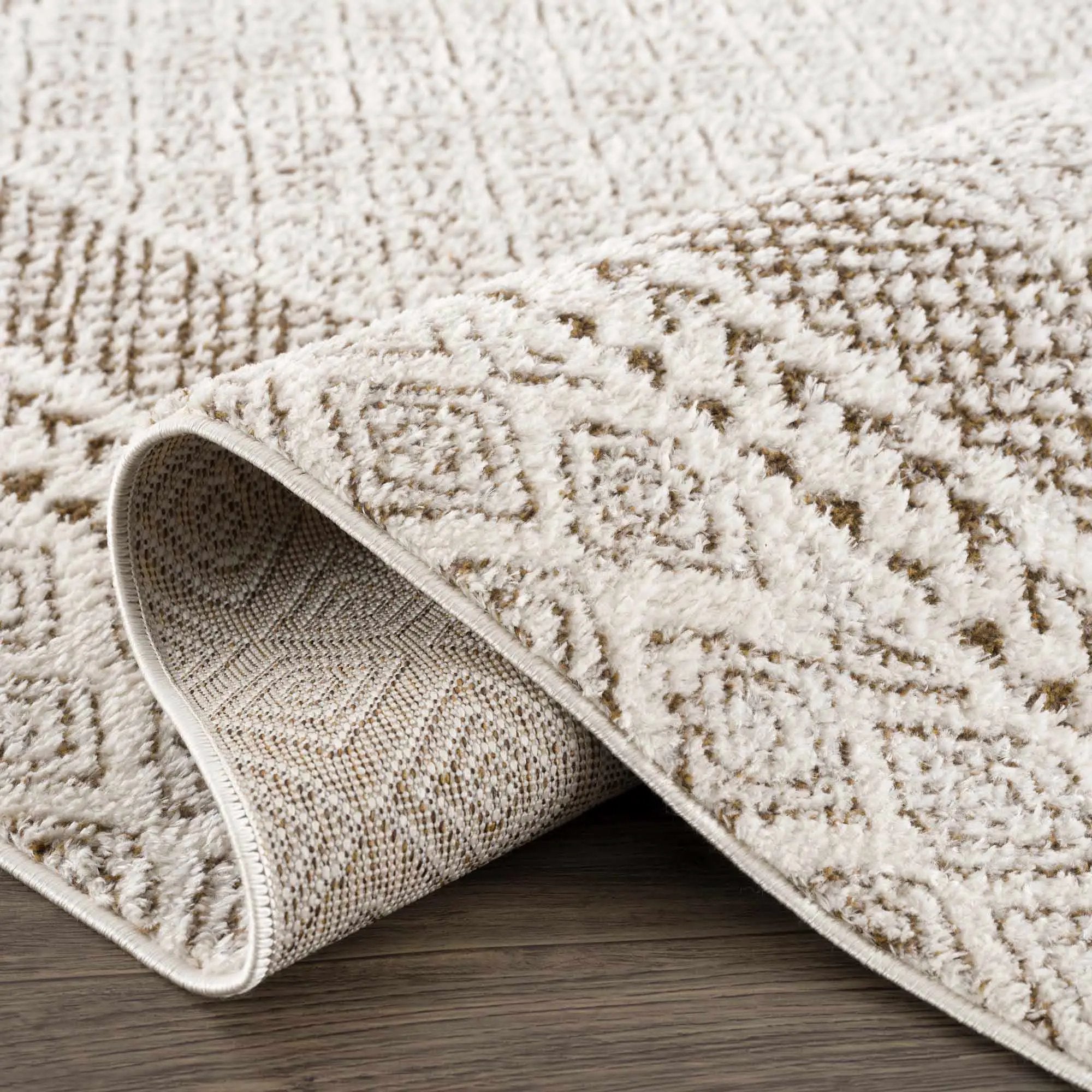 Julio Scandi Boho Area Rug - Brown by Boutique Rugs