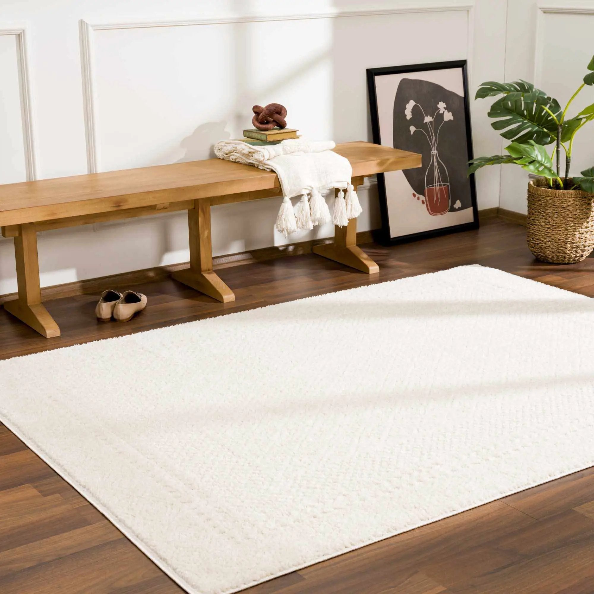 Julio Ivory Area Rug by Boutique Rugs