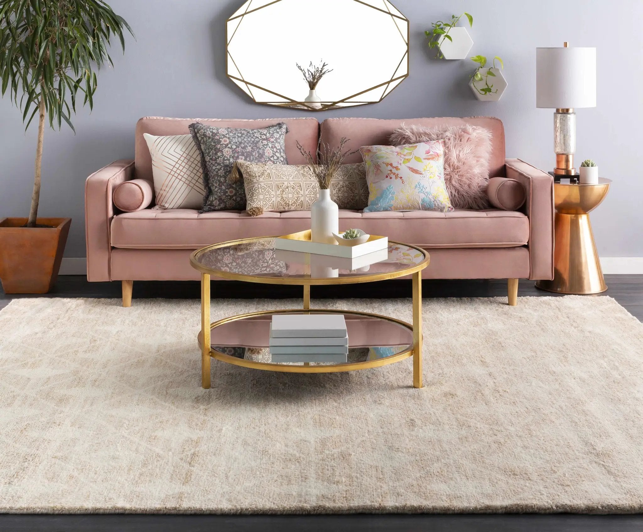 Kawayan Table Lamp - Clearance by Boutique Rugs