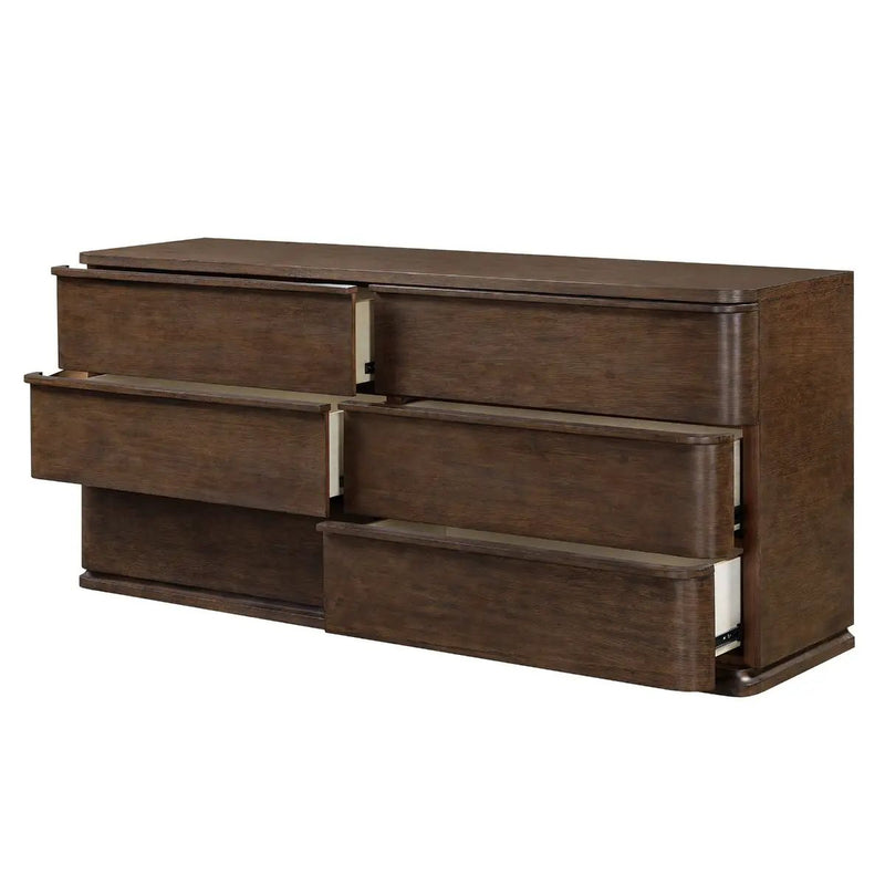 Zoey - Dresser - Brown Oak by Unique Piece Furniture