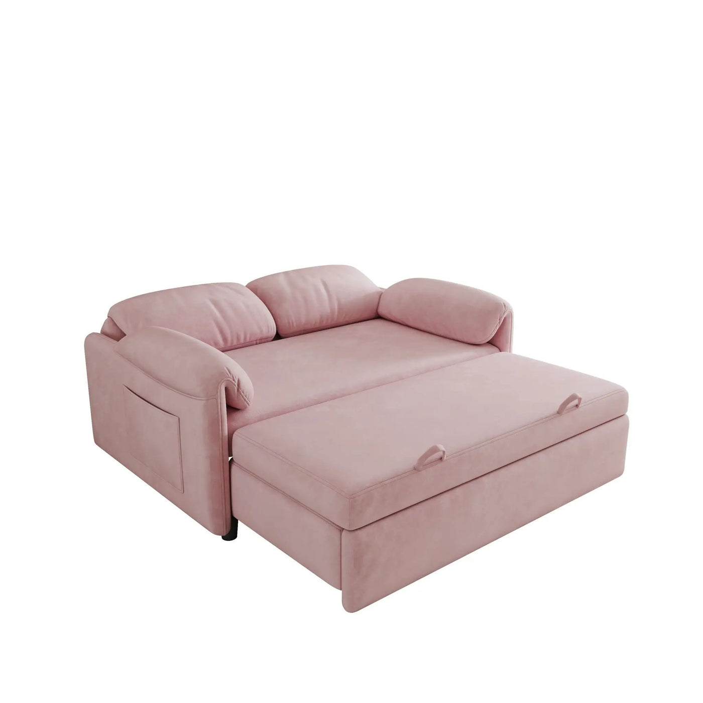 Sofa, Dual Purpose Lounge With Retractable Queen Size Bed by Unique Piece Furniture
