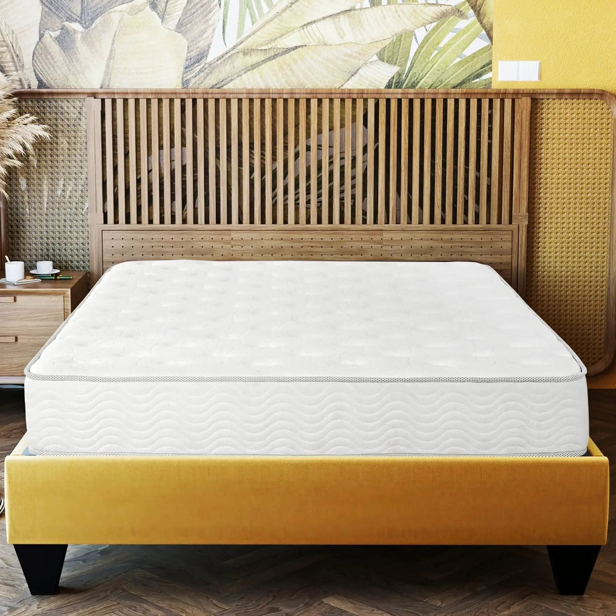 Premium 9" Medium Pocket Spring Mattress by Unique Piece Furniture