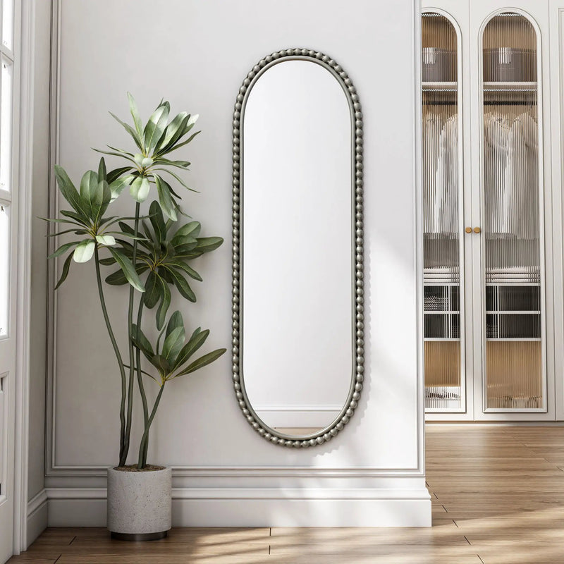 Oval Retro Mirror, Wall Hanging Mirror For Living Room by Unique Piece Furniture