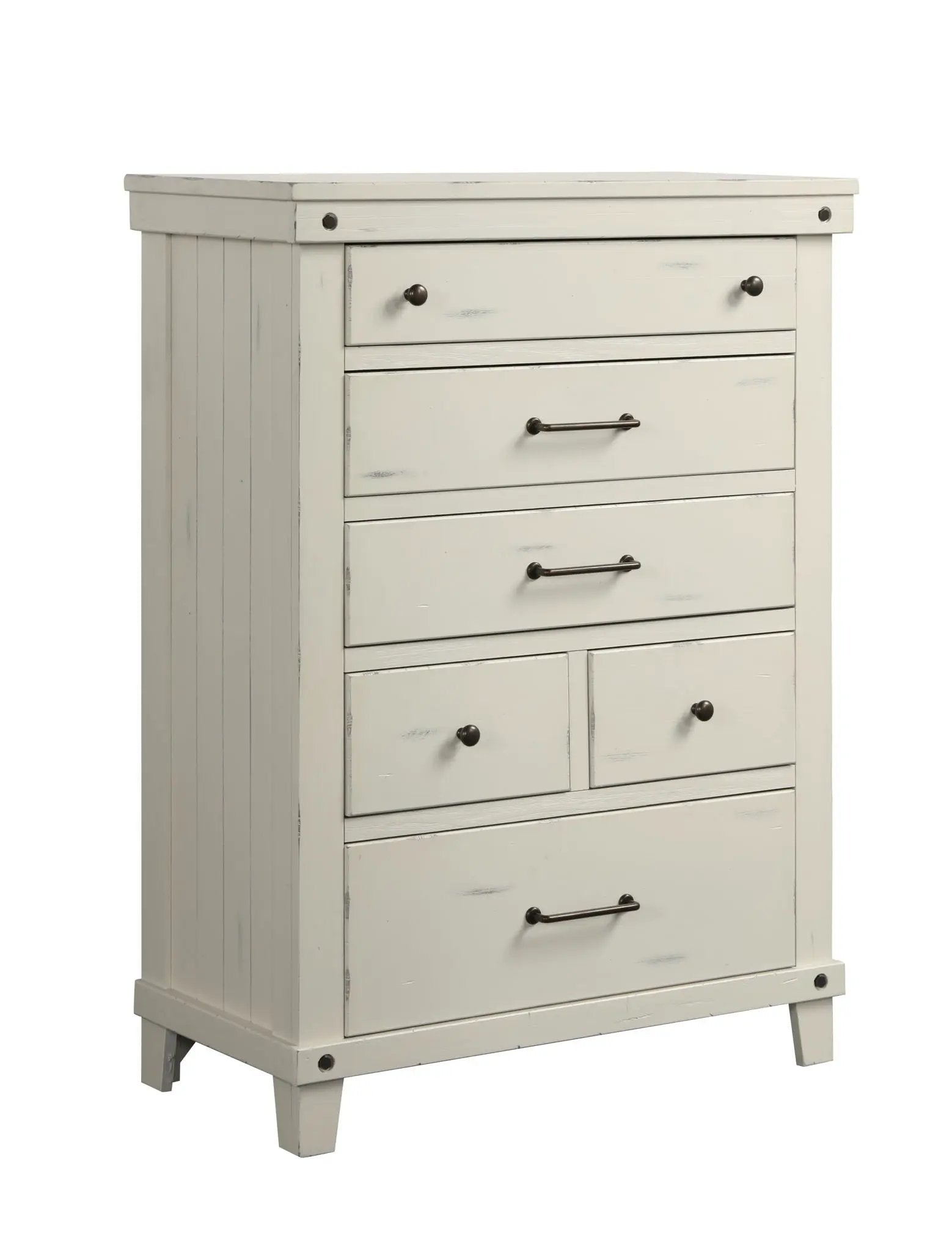 6 Drawer Chest - White by Unique Piece Furniture