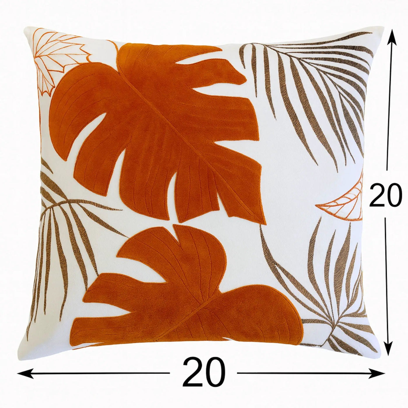 Autumn Vibes Leaf Accent Pillow by Unique Piece Furniture