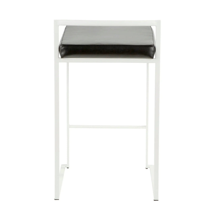 Fuji - Simple Elegance, Contemporary Stackable Counter Stool by HouseOfZazla
