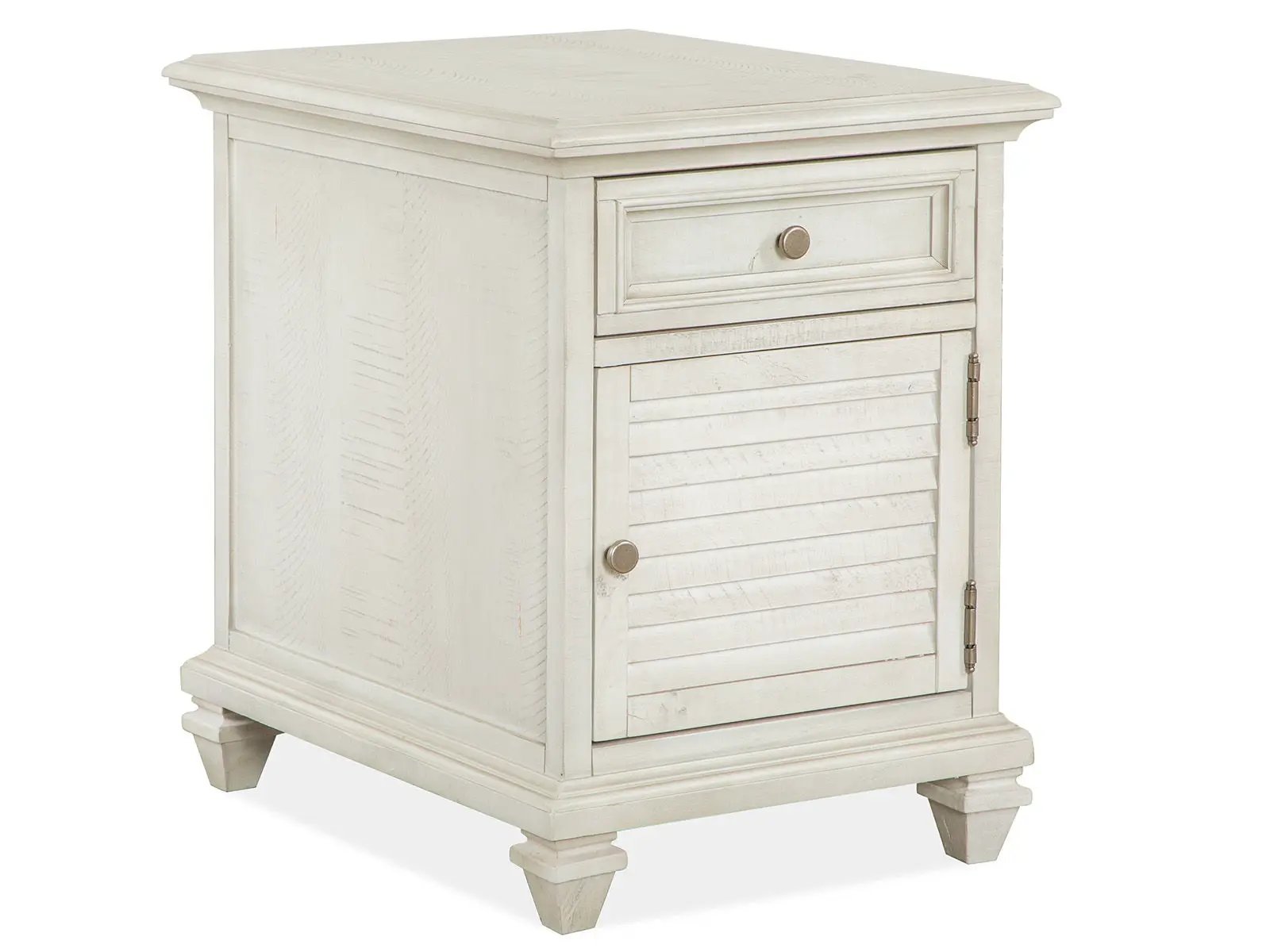 Newport - Chairside End Table - Alabaster by Unique Piece Furniture