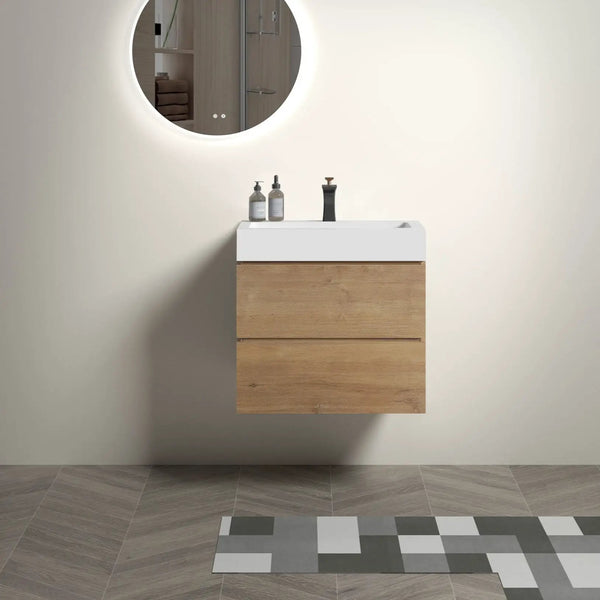 Alice Wall Mounted Bathroom Vanity with Sink