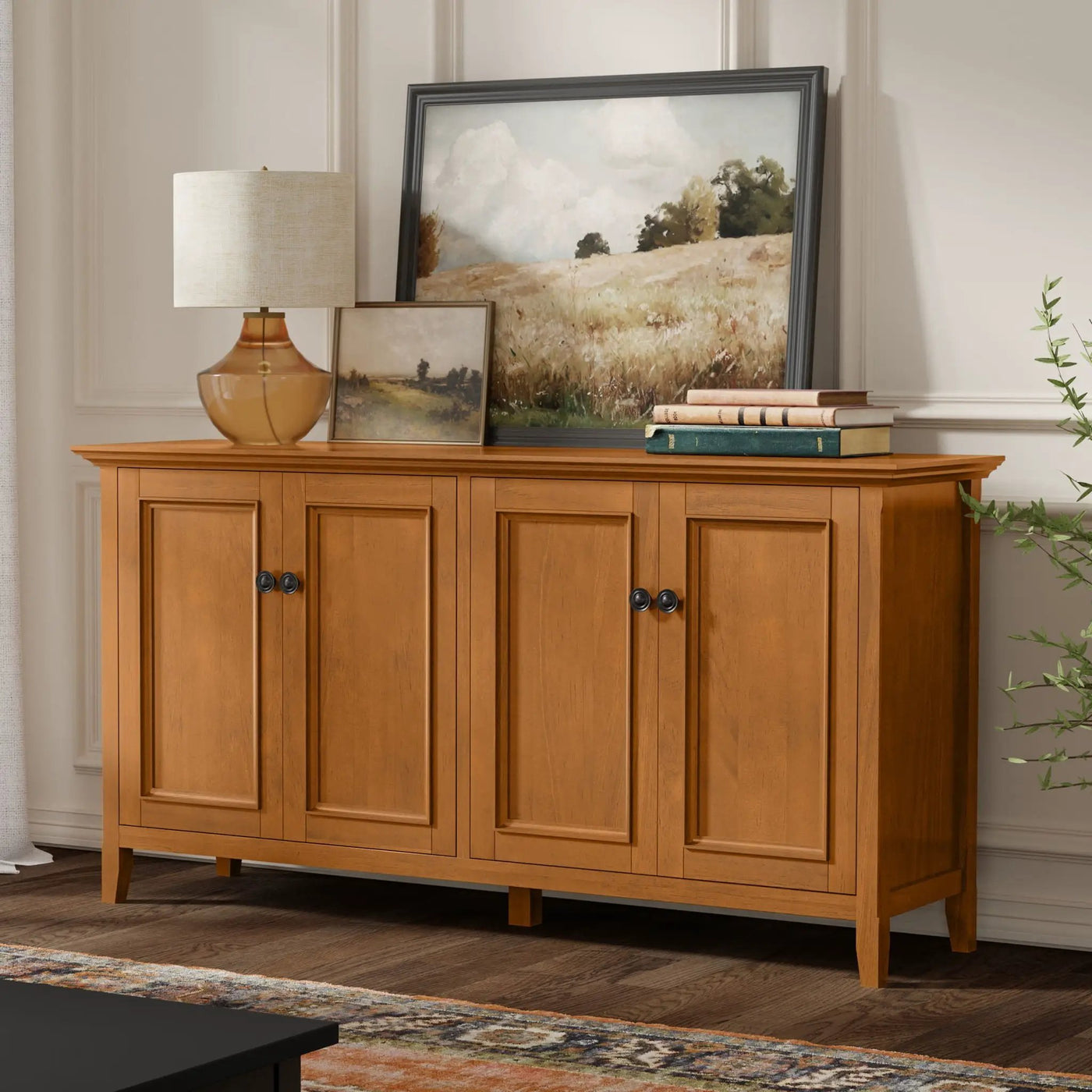 Amherst - 4 Door Storage Cabinet by Unique Piece Furniture