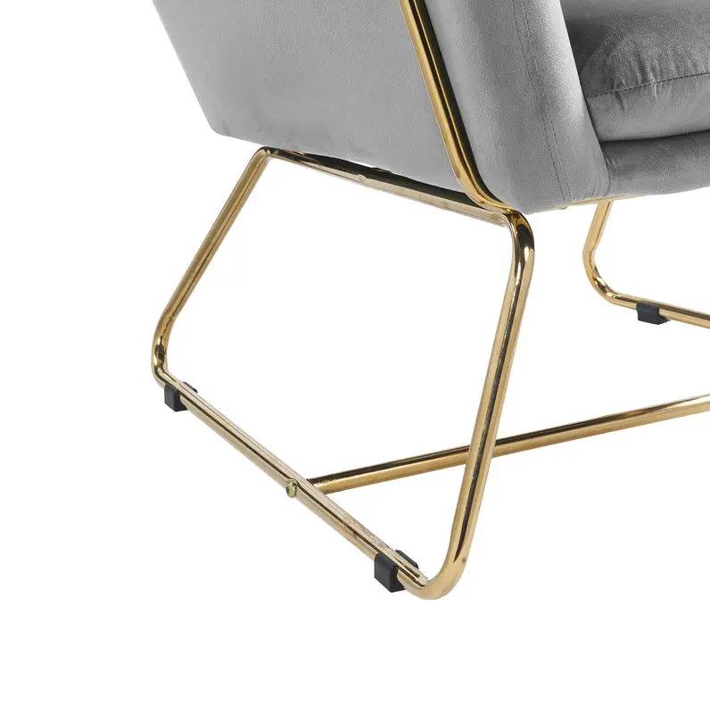 Keira - Accent Chair With Metal Base by Unique Piece Furniture