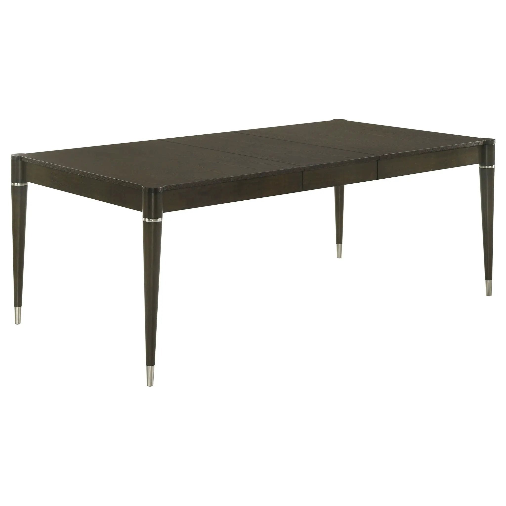 Reseda 81-inch Extension Leaf Dining Table Ash Brown by Unique Piece Furniture