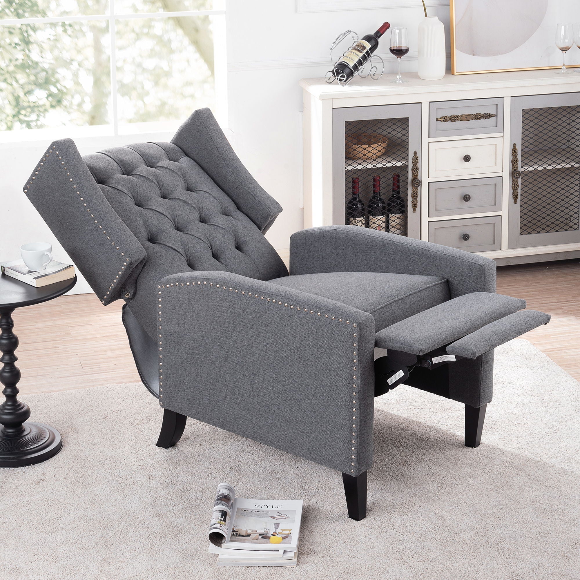 Manual Wing Chair Recliner by HouseOfZazla