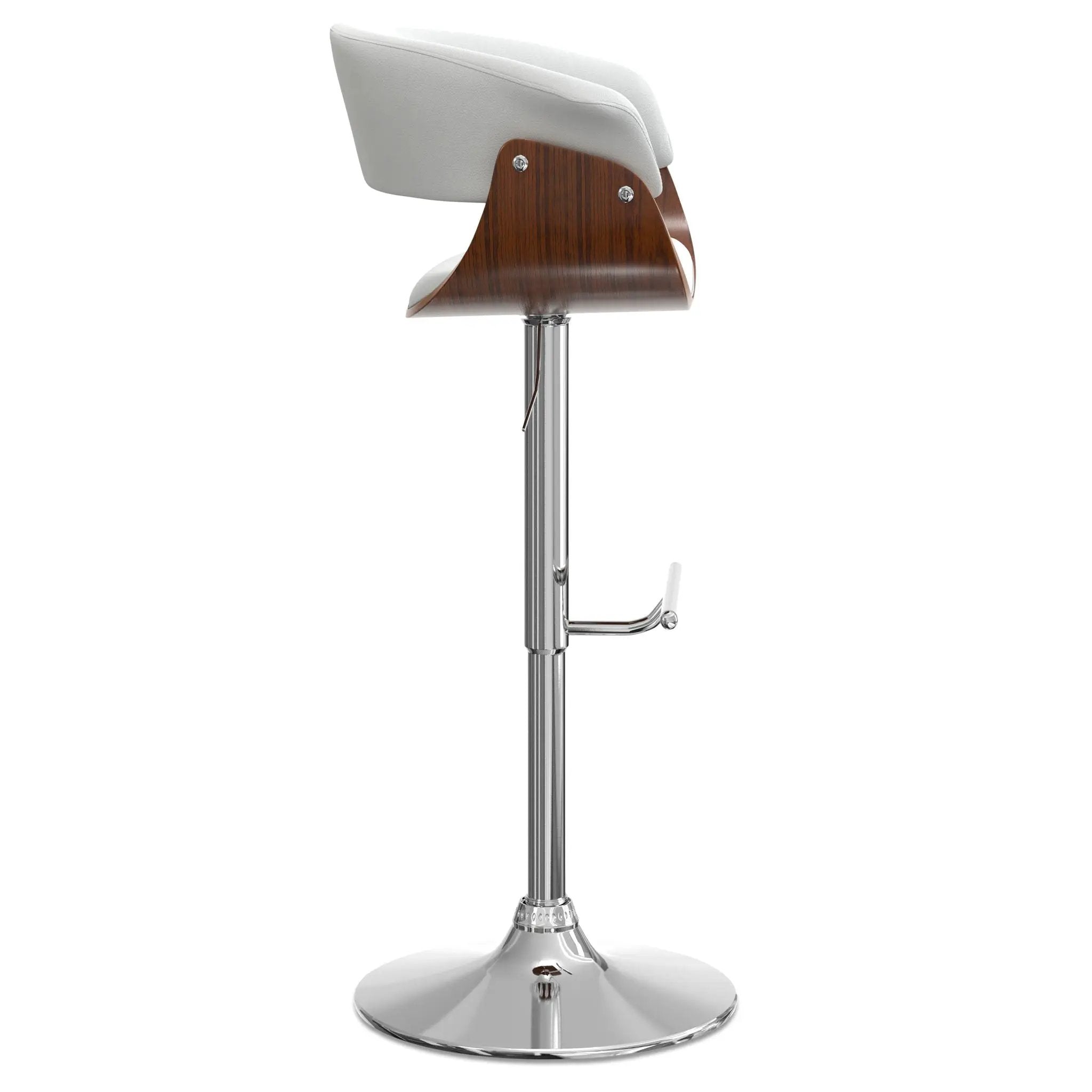 Sheldon - Upholstered Adjustable Swivel Bar Stool by Unique Piece Furniture