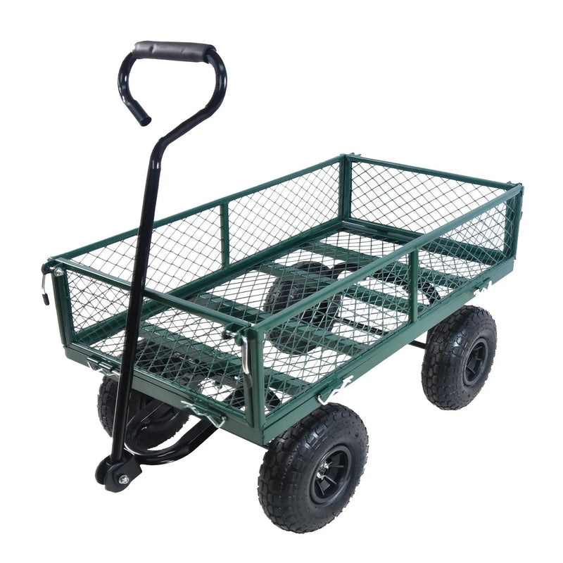 Wagon Cart Garden Cart Trucks in Green by HouseOfZazla