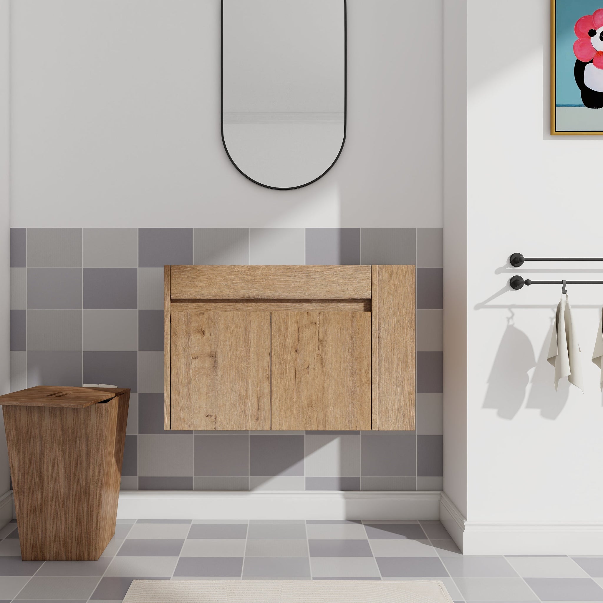 30 Inch Bathroom Vanity With Open Shelf by HouseOfZazla