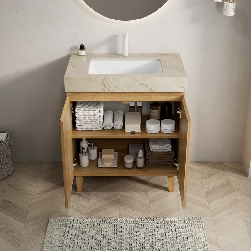 LULA 30" Bathroom Vanity & Sink by HouseOfZazla