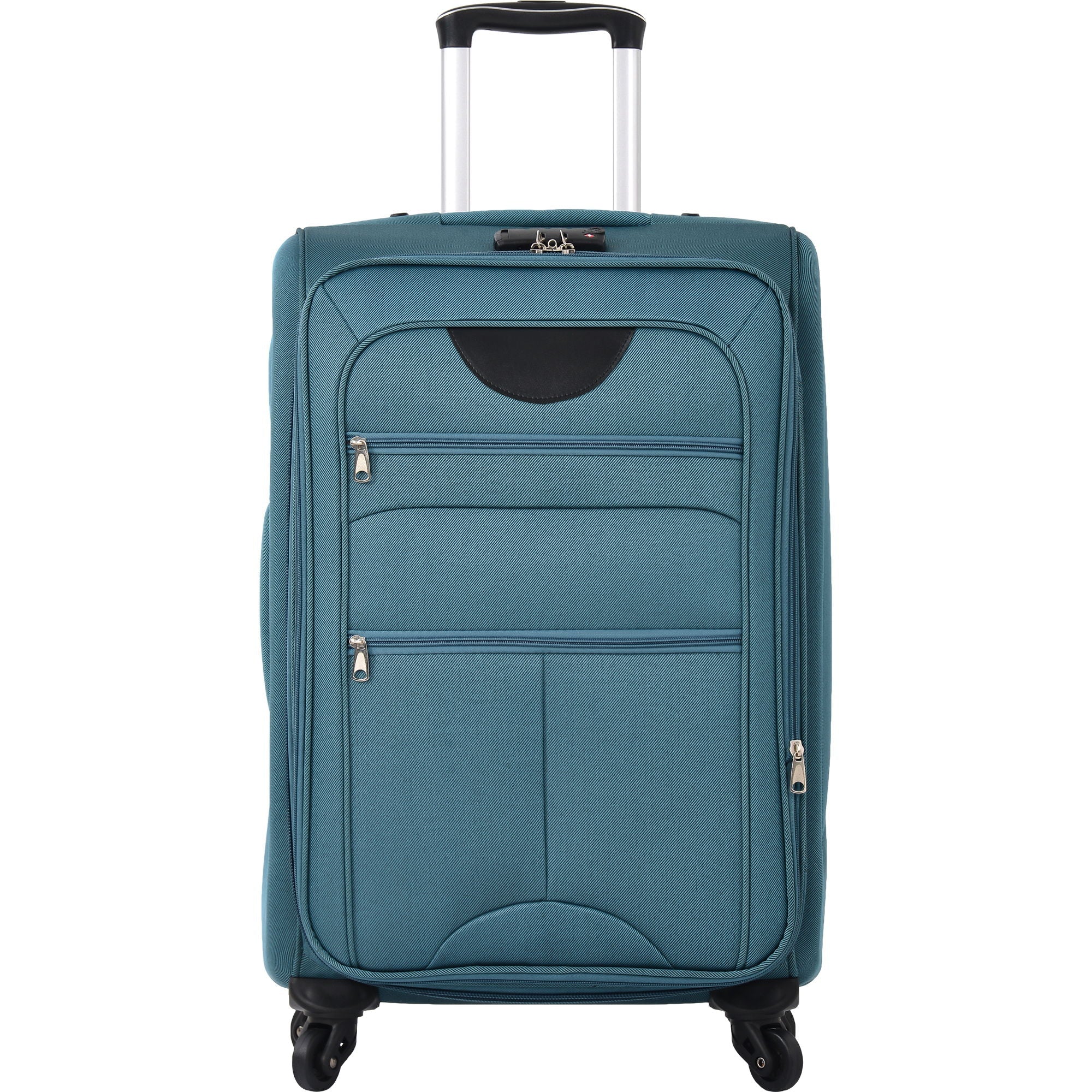 Softside Luggage Expandable 3 Piece Set Suitcase Upright Spinner Softshell Lightweight Luggage Travel Set by HouseOfZazla