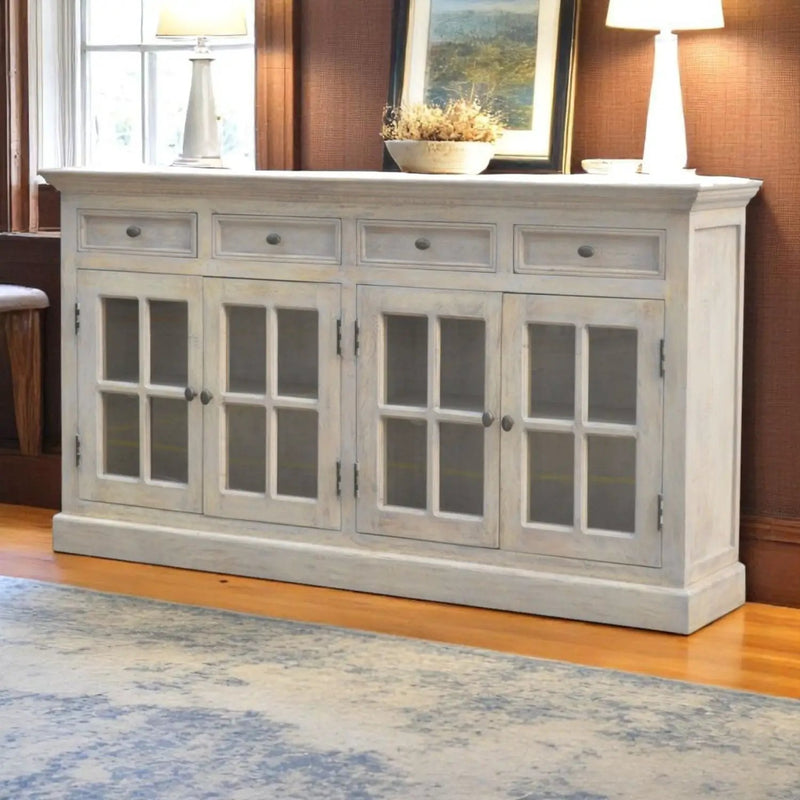 Glazed Sideboard - Gray by HouseOfZazla