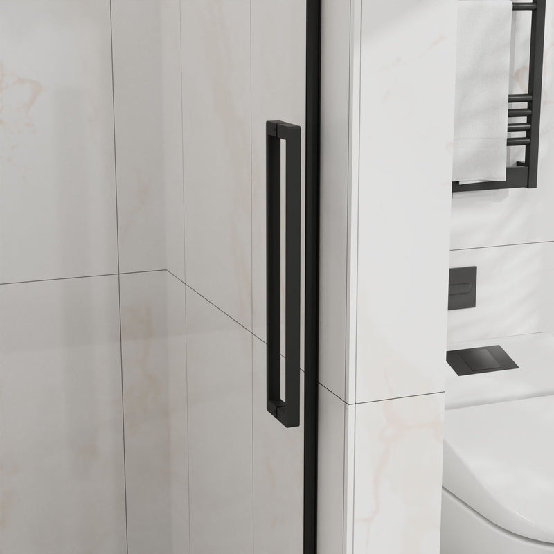 Frameless Tub Sliding Shower Door With Easy Clean Coating by HouseOfZazla