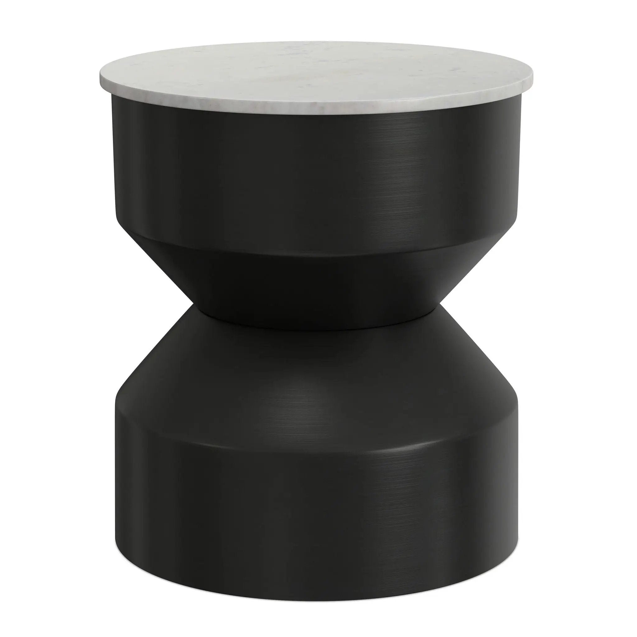 Maxine - Side Table - Black White by HouseOfZazla