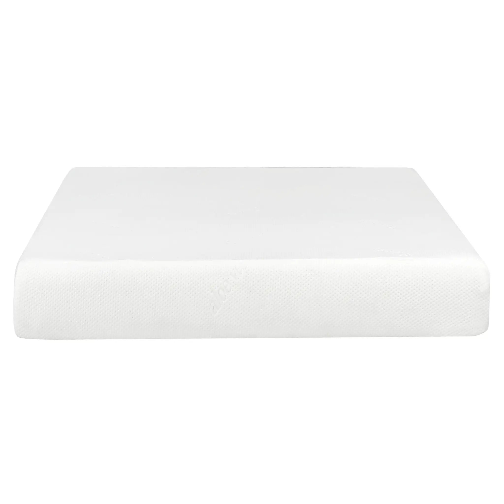 10" Plush Gel Memory Foam Mattress Bed With Cooling Technology, Aloe Vera Cover by Unique Piece Furniture