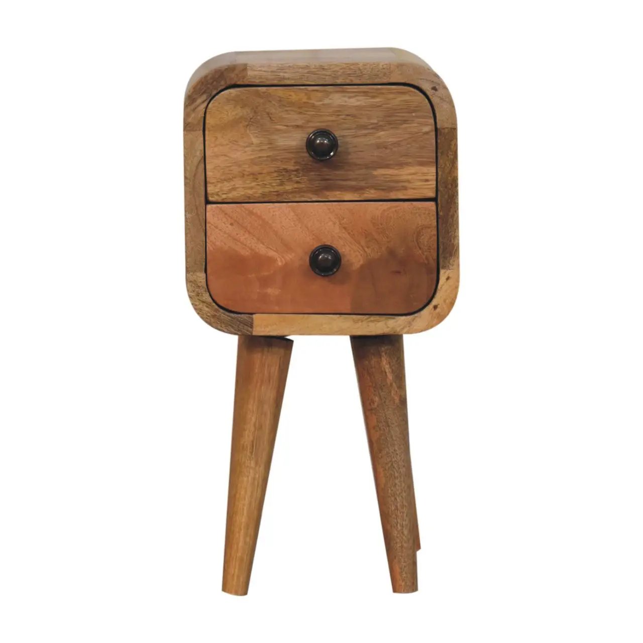 Curved Nightstand, by Unique Piece Furniture