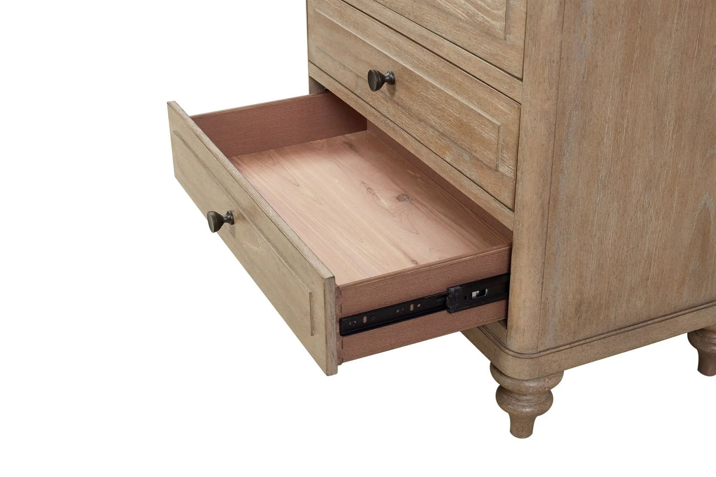 Panel Bedroom Set With 3 Drawer Nightstand, Casual Dresser, Cane Mirror, 3 Drawer Cane Front Chest And Bench by Unique Piece Furniture