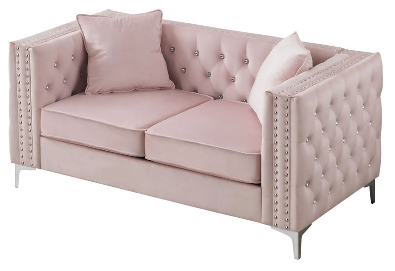 Elegant Track Arm Loveseat by Unique Piece Furniture