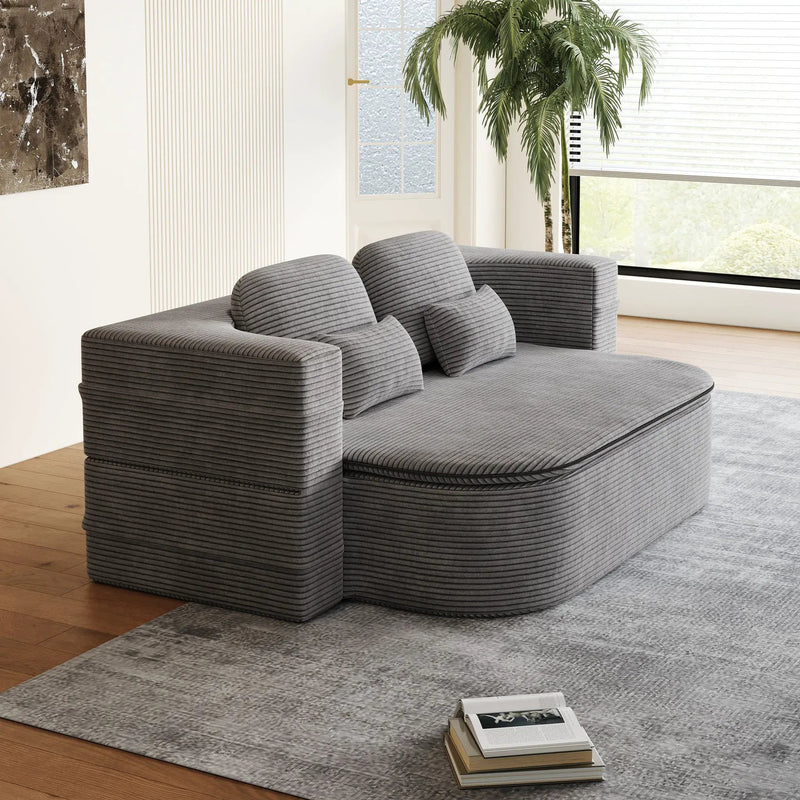 2 In 1 Foldable Sofa Bed With Multi Functional Blanket by HouseOfZazla