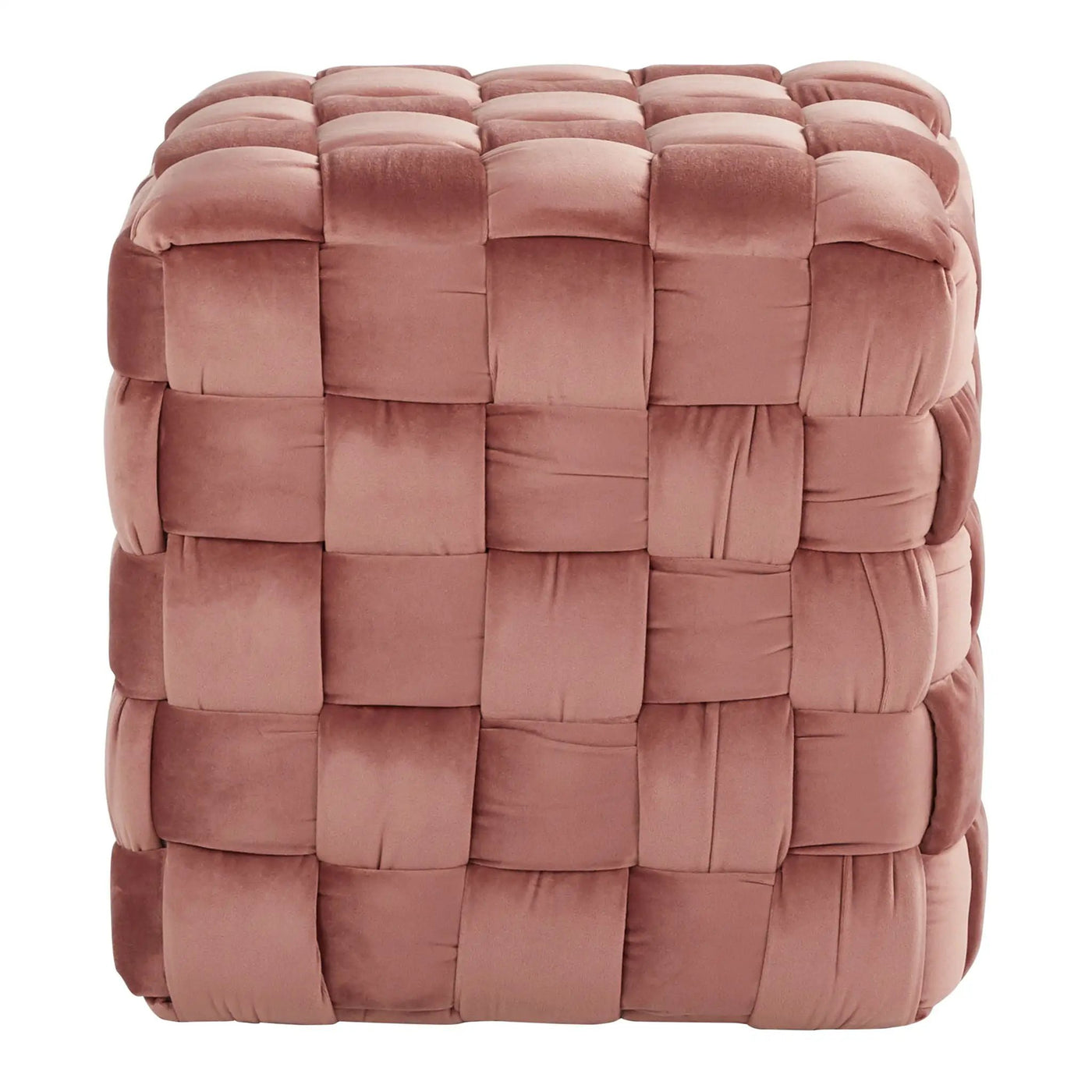 Square Braided Ottoman - by HouseOfZazla