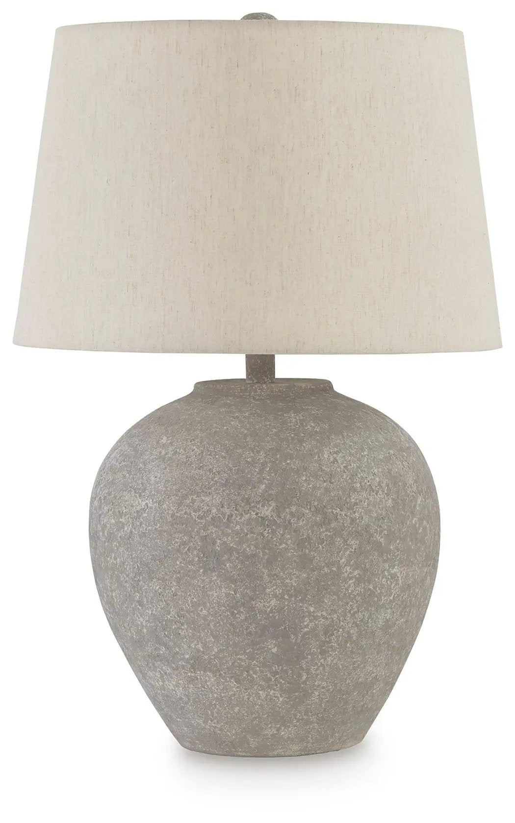 Dreward - Paper Table Lamp - Distressed Gray by Unique Piece Furniture