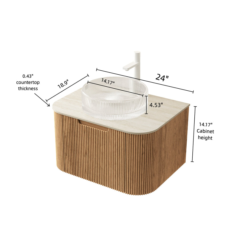 DINA 24" Bathroom Vanity & Sink by HouseOfZazla
