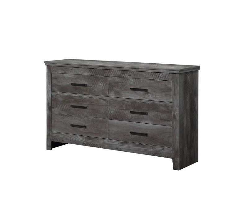 Vidalia - Rustic Dresser - Gray / Oak by HouseOfZazla