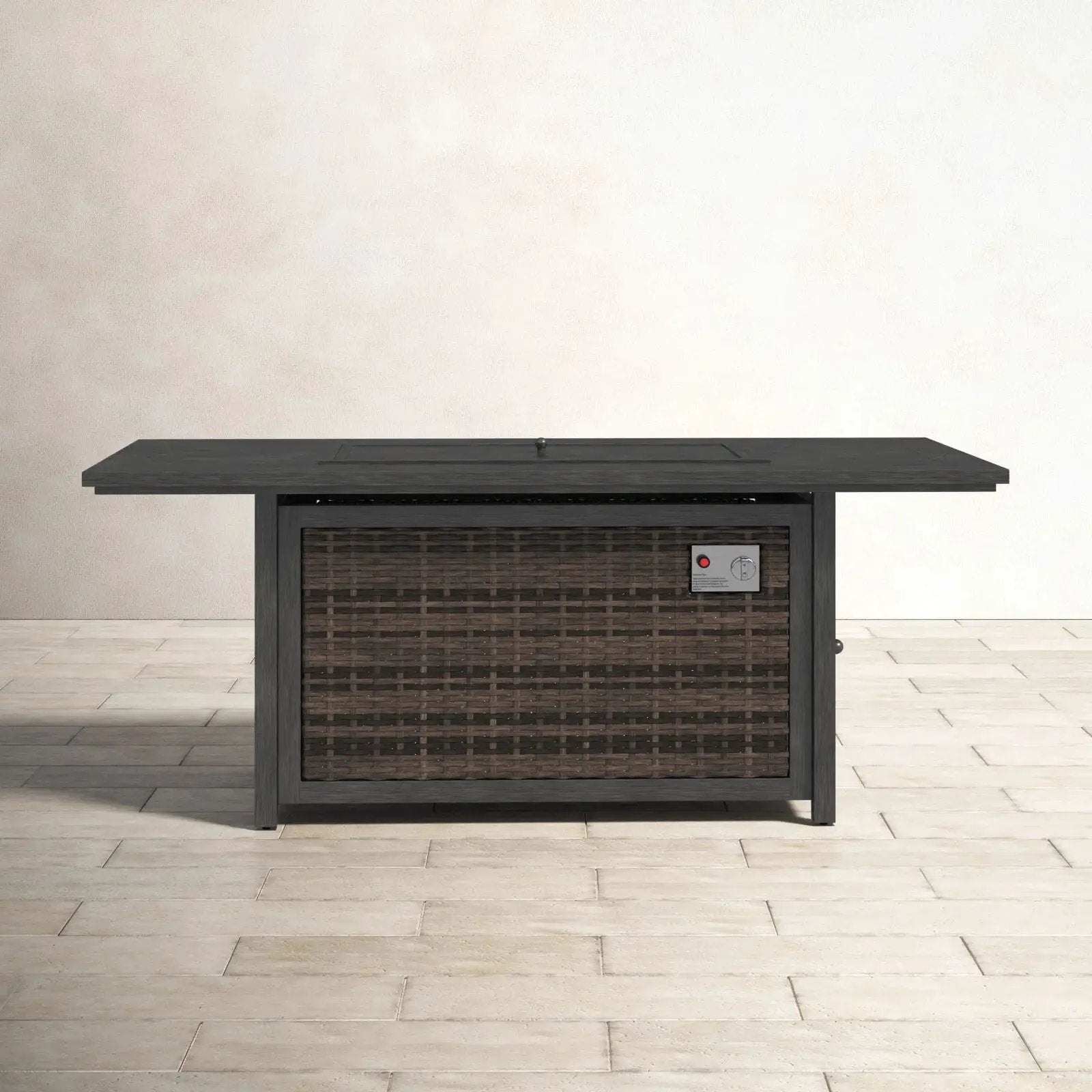 Propane Fire Pit Table - Espresso by Unique Piece Furniture