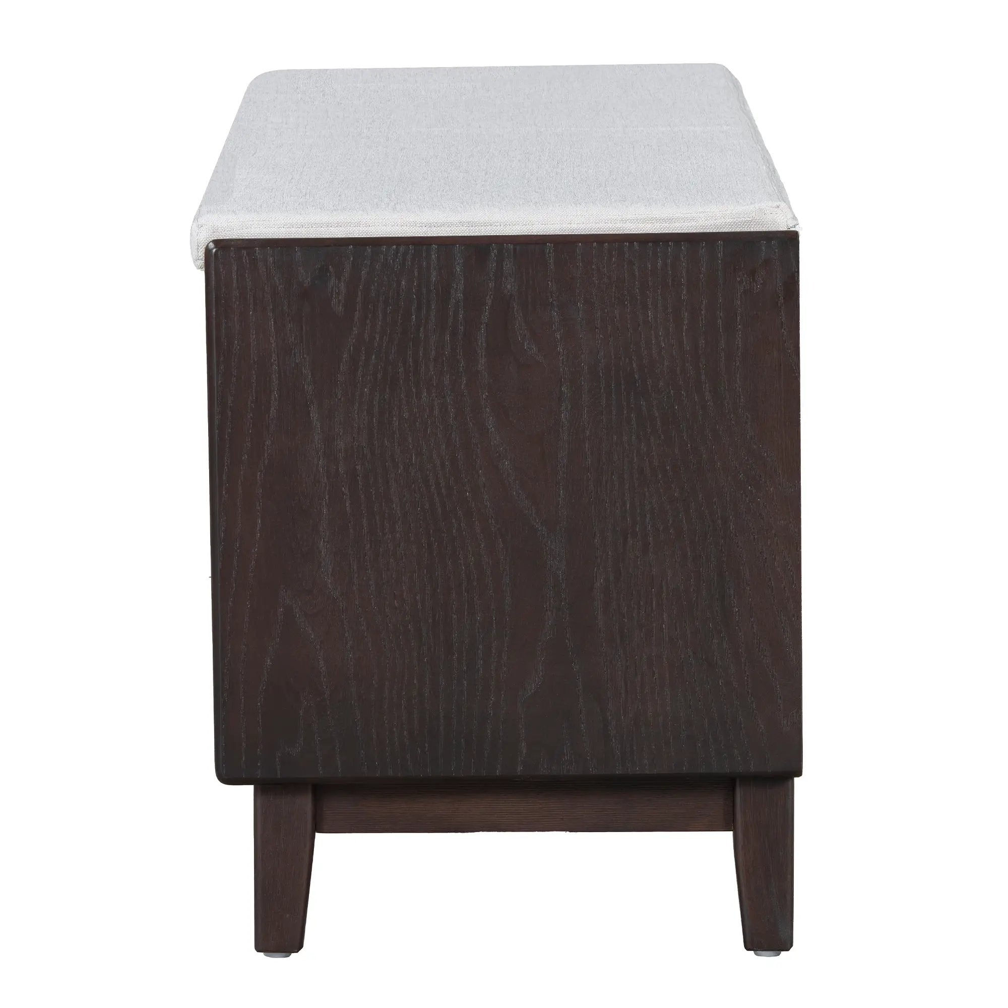 TREXM Boho Rattan Entryway Bench with Storage by HouseOfZazla