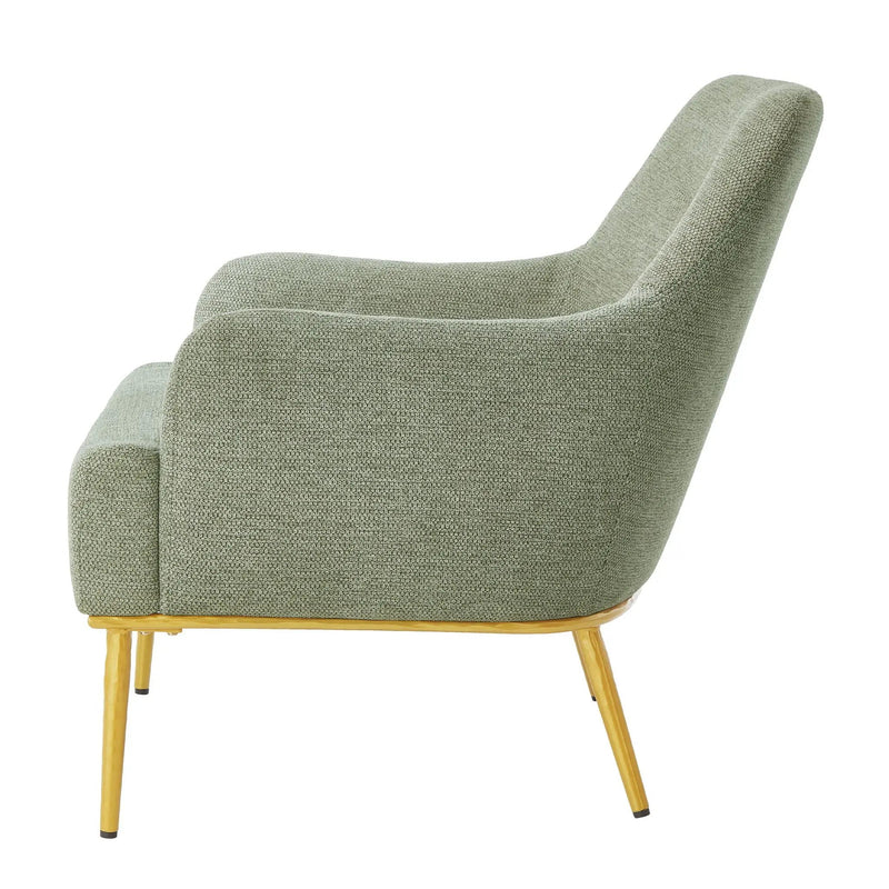 Modern Elegance Accent Chair With Curved Backrest by HouseOfZazla