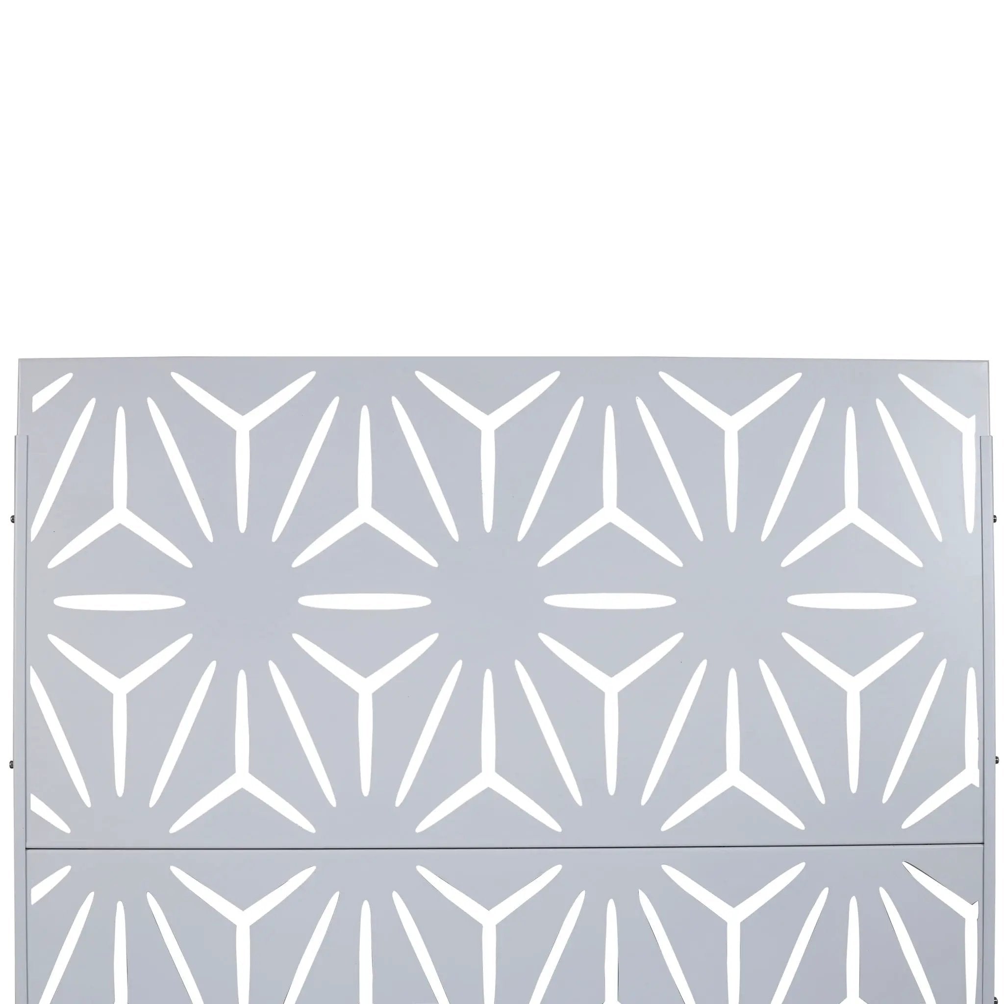 Outdoor & Indoor Metal Privacy Screen, Freestanding Decorative Panels by Unique Piece Furniture