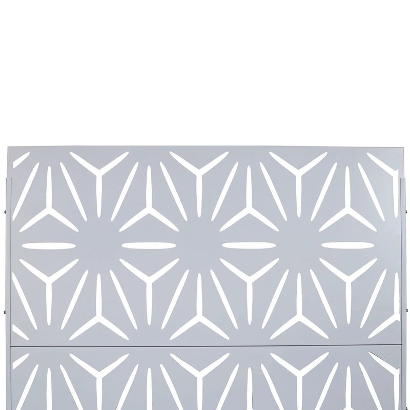 Outdoor & Indoor Metal Privacy Screen, Freestanding Decorative Panels by HouseOfZazla
